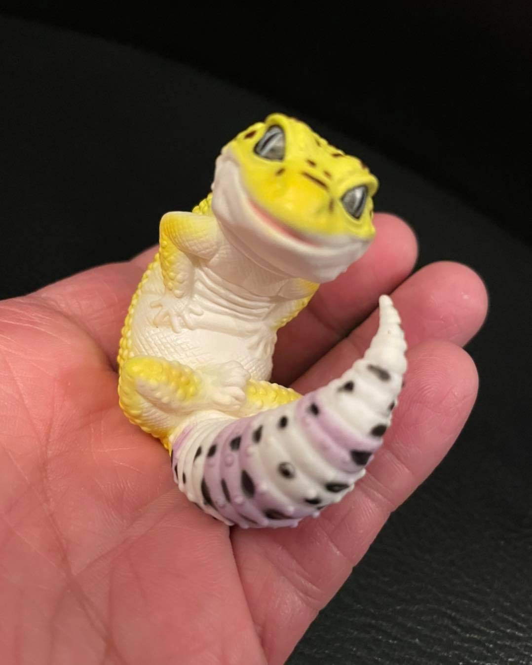 Japan Leopard gecko Lizard Vinyl Soft PVC figure model