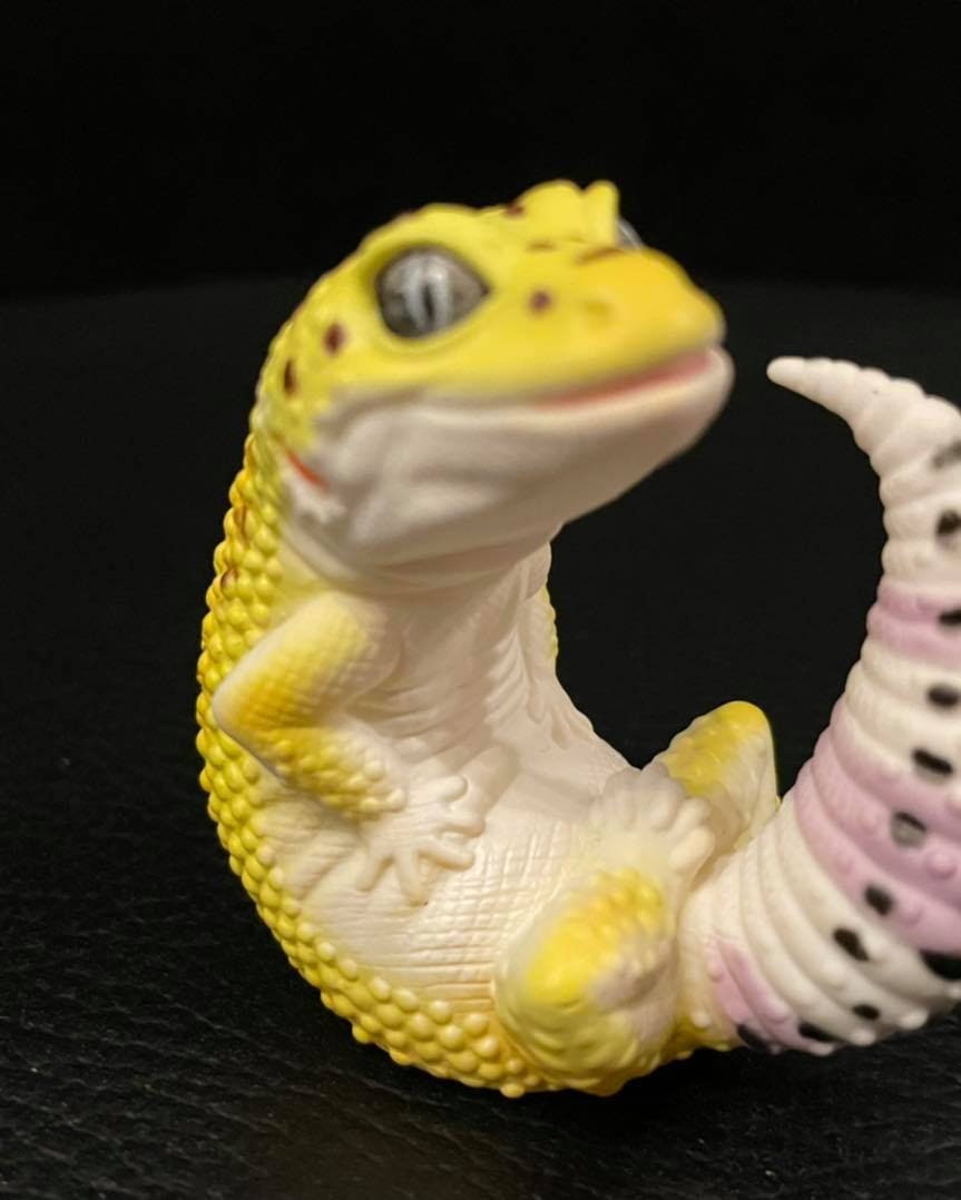 Japan Leopard gecko Lizard Vinyl Soft PVC figure model