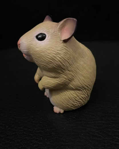 Japan Brown Hamster animal Vinyl Soft PVC figure model