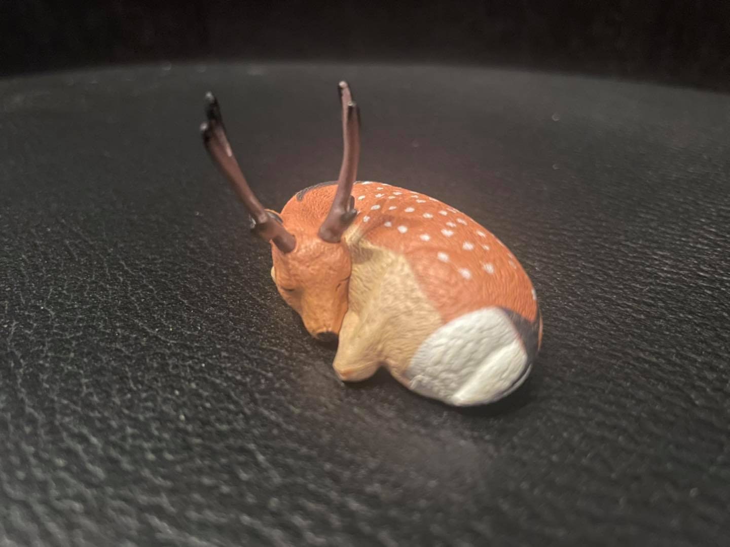 Japan Sleeping Sika Deer animal PVC Mini Figure Figurine Model