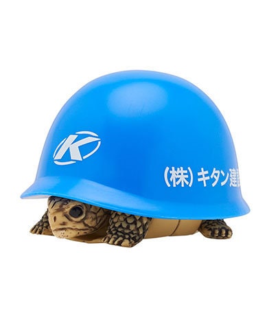 Japan Helmet tortoise PVC mini figurine figure model B with joint