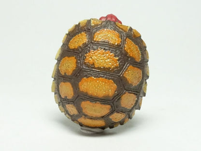 Kaiyodo Good Luck Charm Red footed tortoise mini pvc figure model