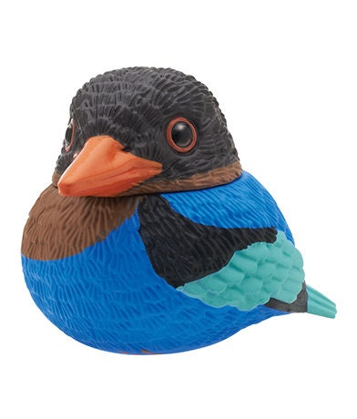 Kitan Club Javan kingfisher Bird PVC mini Model Figure roly poly toy