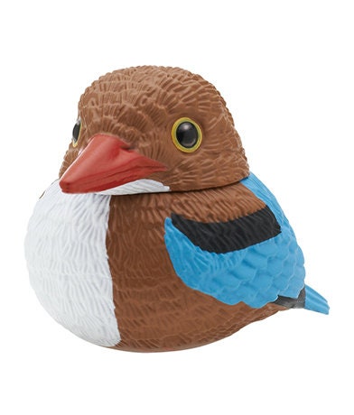 Kitan Club White-throated kingfisher Bird PVC mini Model Figure roly poly toy