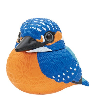 Kitan Club Common kingfisher Bird PVC mini Model Figure roly poly toy