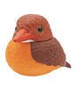 Kitan Club Ruddy kingfisher Bird PVC mini Model Figure roly poly toy