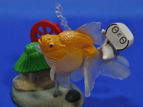 Yujin Freshwater 江戸茜 Goldfish Fish PVC mini figurine Figure SP