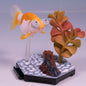 Japan Beam Freshwater Celestial Eye Goldfish Fish PVC mini figurine Figure Model