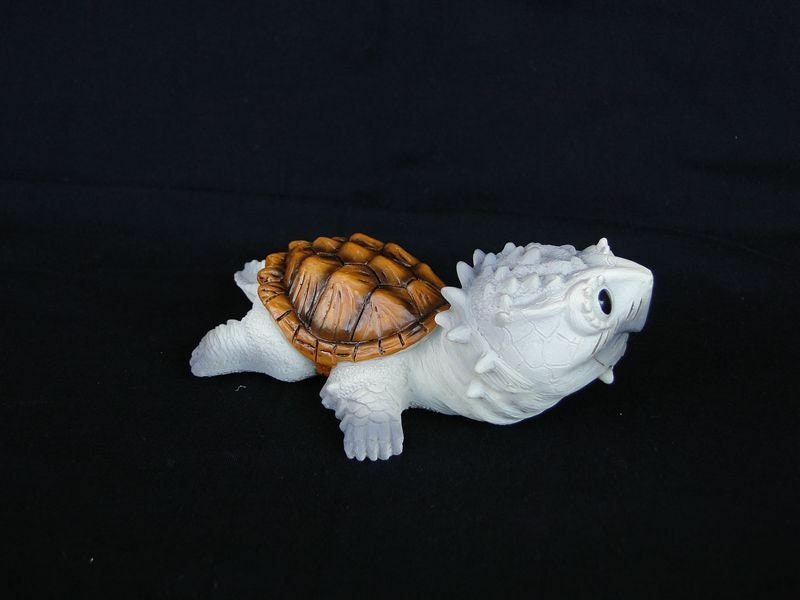 Super Q Florida snapping turtle Tortoise Resin Model Figurine Figure