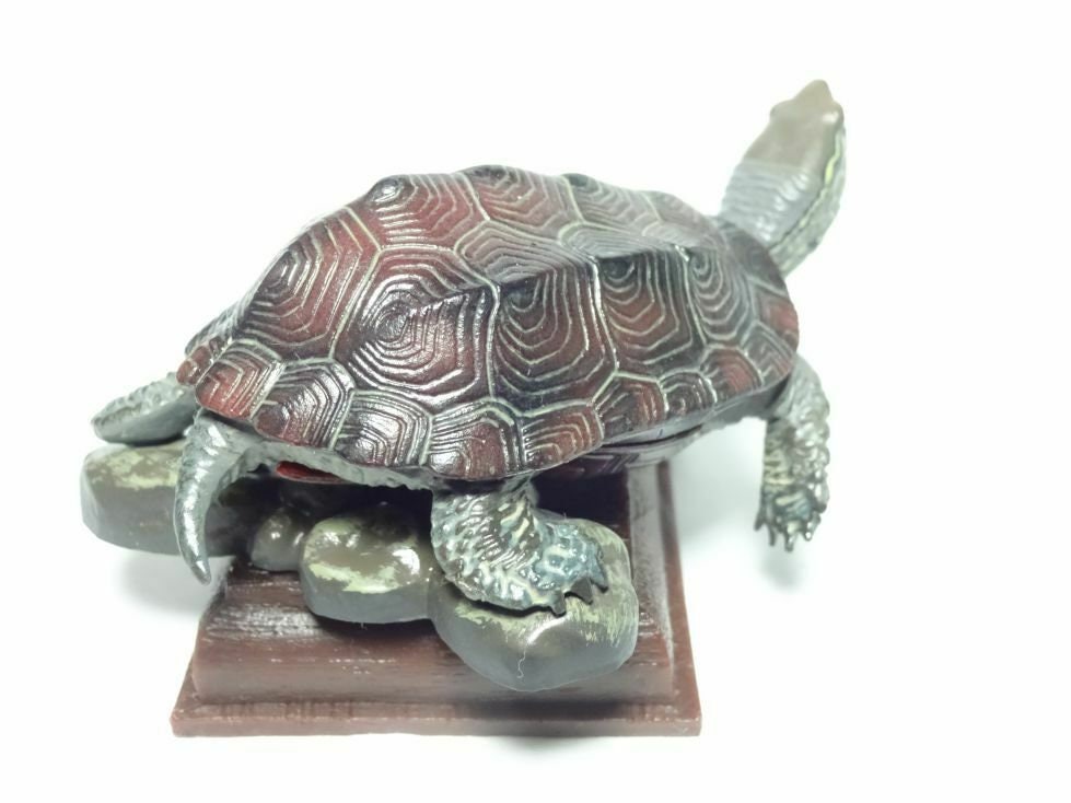 Kitan Club Chinese pond turtle PVC mini figurine figure model Rare