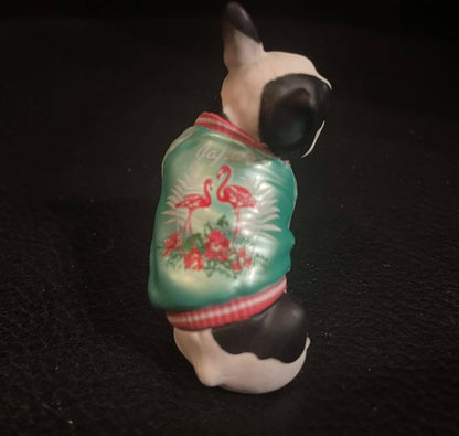 Only Wan Capsule Dog French Bulldog PVC Mini Figure Figurine Model B