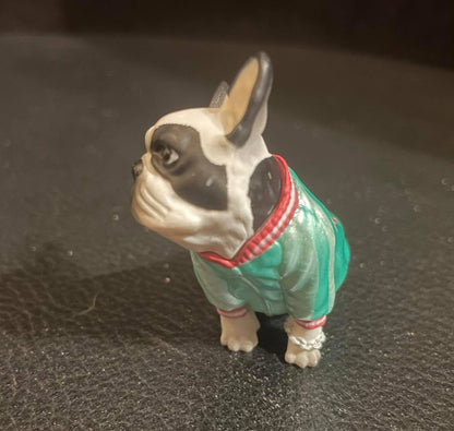 Only Wan Capsule Dog French Bulldog PVC Mini Figure Figurine Model B