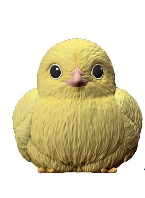 Japan Chick Bird PVC hollowed figure model toy