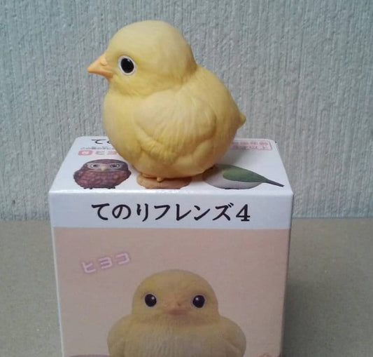 Japan Chick Bird PVC hollowed figure model toy