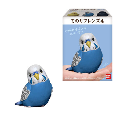 Budgerigar Common parakeet PVC hollowed figure model toy B