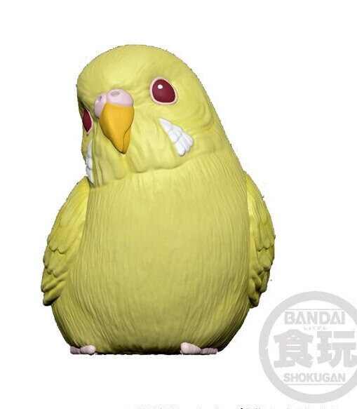 Budgerigar Common parakeet PVC hollowed figure model toy C