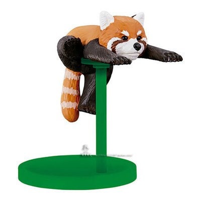 Japan Red Panda animal on stand PVC Figurine Figure Model