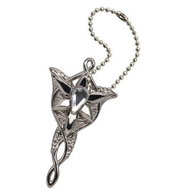 Tomy Lord of the Rings Princess Twilight Star Necklace Pendant alloy model figurine