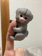 Japan Western pygmy marmoset monkey Pet PVC hollowed figure model toy