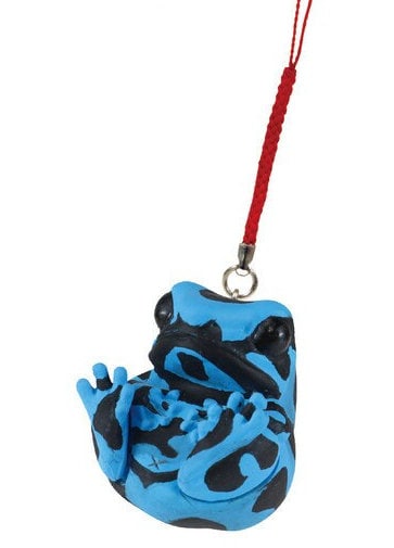 Japan Poison dart frog PVC mini Netsuke Model Figurine Keychain A