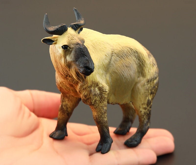 Takin cattle chamois animal PVC model figure figurine