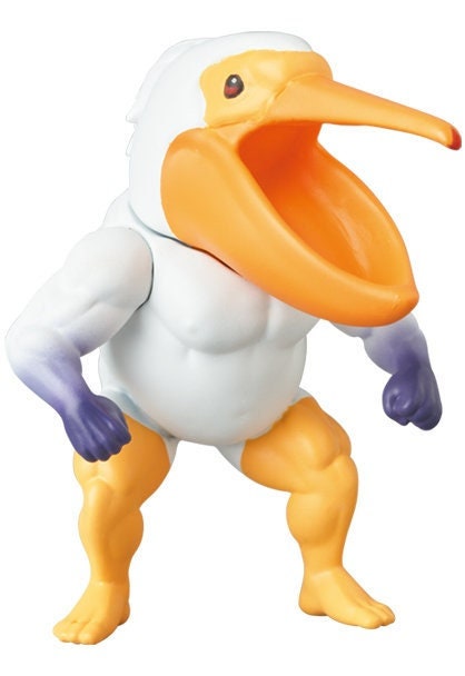 Hulk Bird Muscular Pelican PVC mini figure model figurine