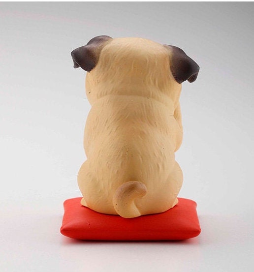 Taizen Pug dog Gashapon mini PVC figurine figure model