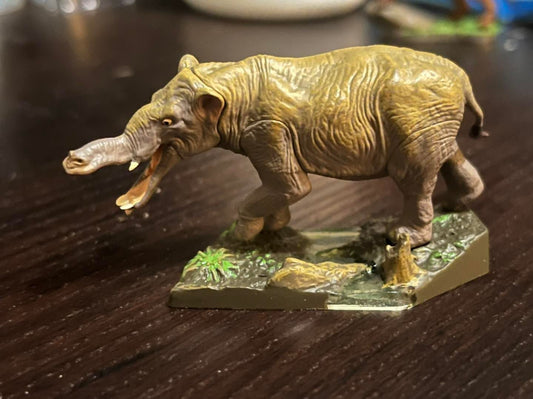 Platybelodon prehistoric elephant dinosaur PVC mini figure model capsule