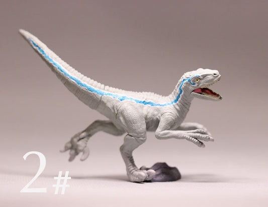 Japan Jurassic World 3 Velociraptor Blue Raptor dinosaur PVC Figure Model