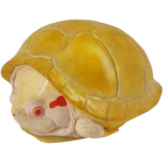 Albino Red Eared Slider Turtle Super Q Resin Model Figure Figurine (Exclusive item)