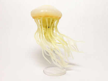 Japan Jellyfish Jelly Fish PVC mini figurine figure model with LED (Color C)