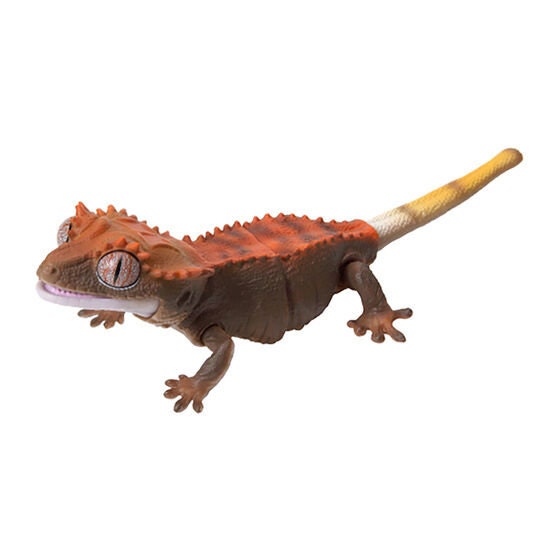 Japan Q Crested gecko lizard PVC Action Figure model with joints (10cm) B