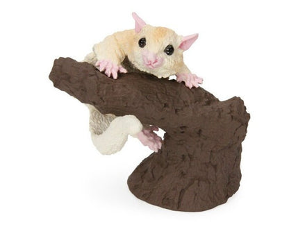 White Sugar glider animal Resin Mini Figure Figurine Model