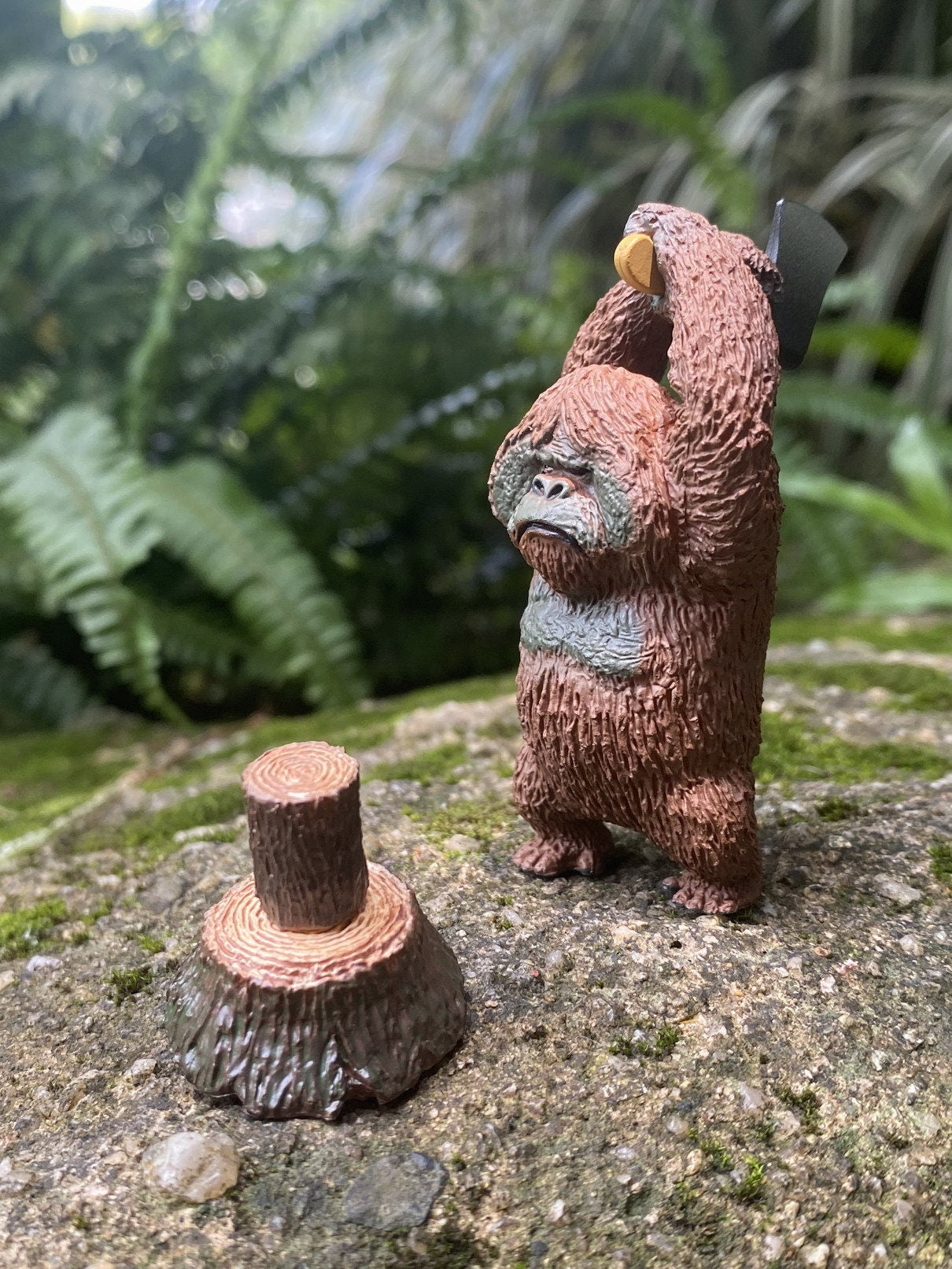 Animal Camp Asakuma Toshio orangutan ape PVC Mini Figurine Figure Model