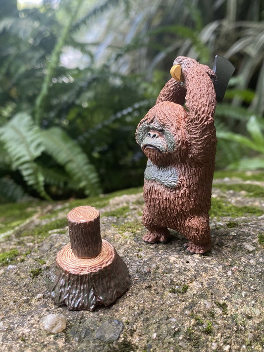 Animal Camp Asakuma Toshio orangutan ape PVC Mini Figurine Figure Model