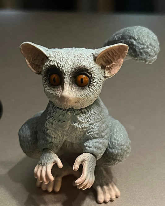 Lesser bushbaby lesser galagos monkey animal PVC Figure Model with Joints A