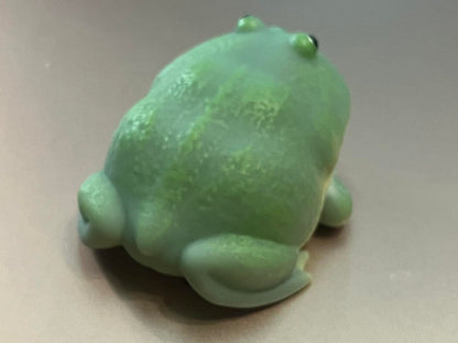 Japan Budgett's Frog PVC hollowed figure model toy