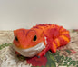 Japan Red Bearded Dragon Lizard PVC hollowed figure model toy