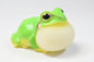 Japan Green Tree Frog PVC hollowed figure model toy