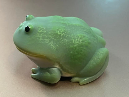 Japan Budgett's Frog PVC hollowed figure model toy