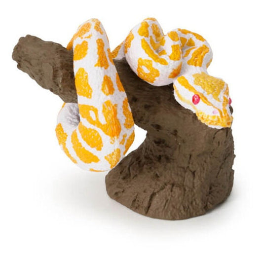 Japan Ball python snake Mini Figure Figurine Model with stand B