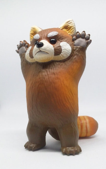 Japan Red Panda Lesser Panda animal PVC hollowed figure model toy