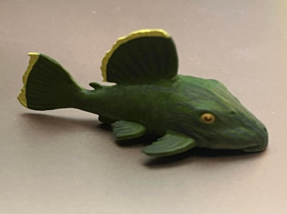 L191 Dull eyed Royal Panaque Pleco Fish PVC mini figurine Figure Model