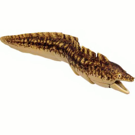 Sea Mory Eel Fish PVC Action Figure Model with Joints