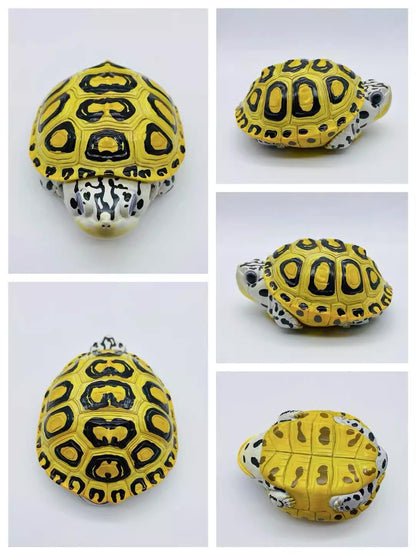 Carolina Diamondback Terrapin Turtle Super Q Resin Model Figure Figurine