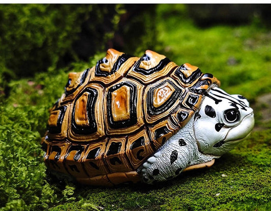 Super Q Diamondback terrapin turtle Resin Replica Model Figurine Figure