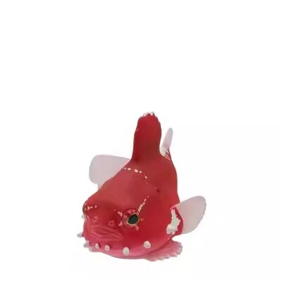 Japan Red Lumpfish Lump Fish PVC mini figure model figurine