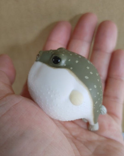 Japan Fugu Pufferfish Puffer fish PVC hollowed figure model toy