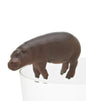 Japan PYGMY HIPPO PUTITTO pvc mini figure model Color Red B