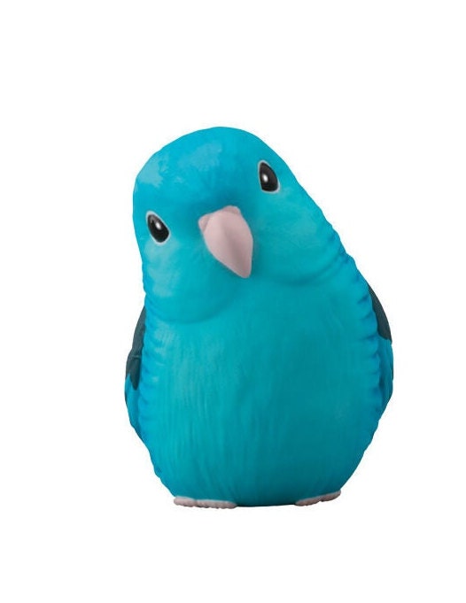 Japan  barred parakeet parrot Bird PVC hollowed figure model toy